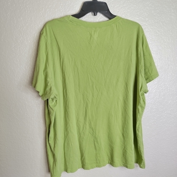 Mate The Label Pistachio Green Organic Cotton Classic Tee sz 3X - Picture 6 of 6
